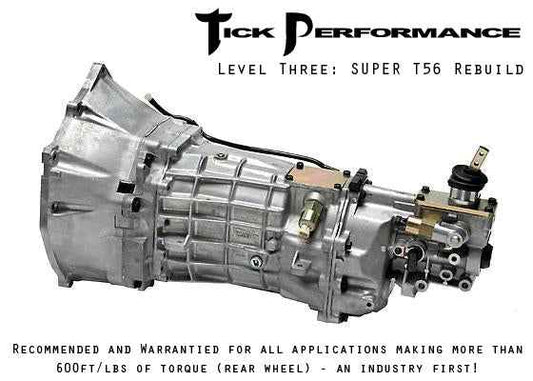 Level 3 SUPER T56 Rebuild for 1997-2007 Corvette & Z06